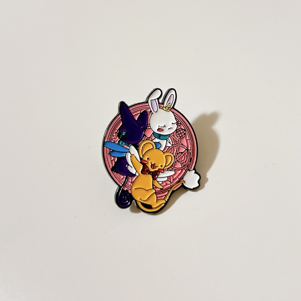 Card Captor Sakura Cute Enamel Pin - Multicolor